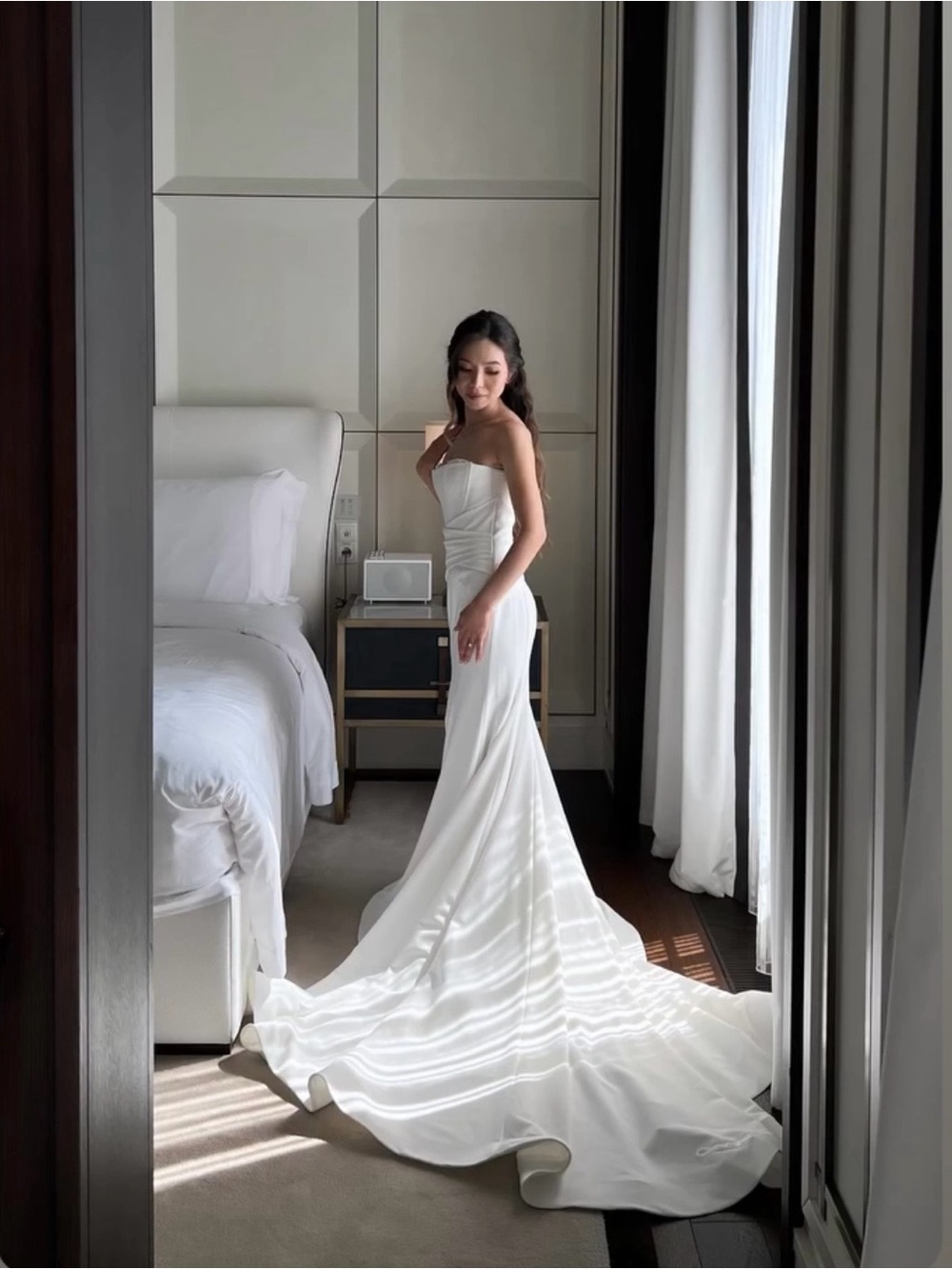 Designer Wedding Dress - size XS or 34
